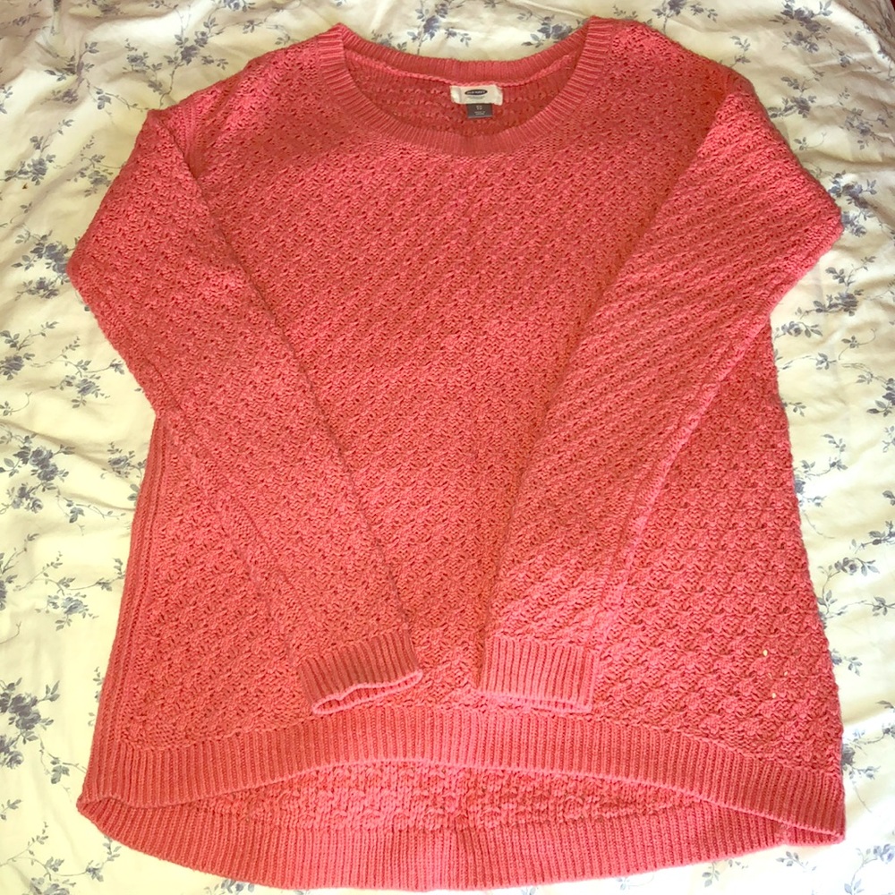 Peach sweater
